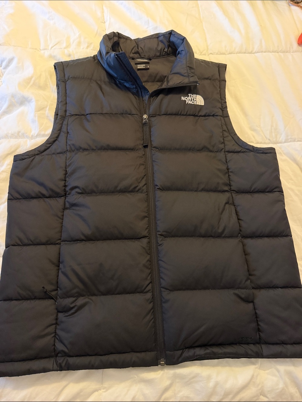 The North Face Men’s Navy Quilted Down Vest